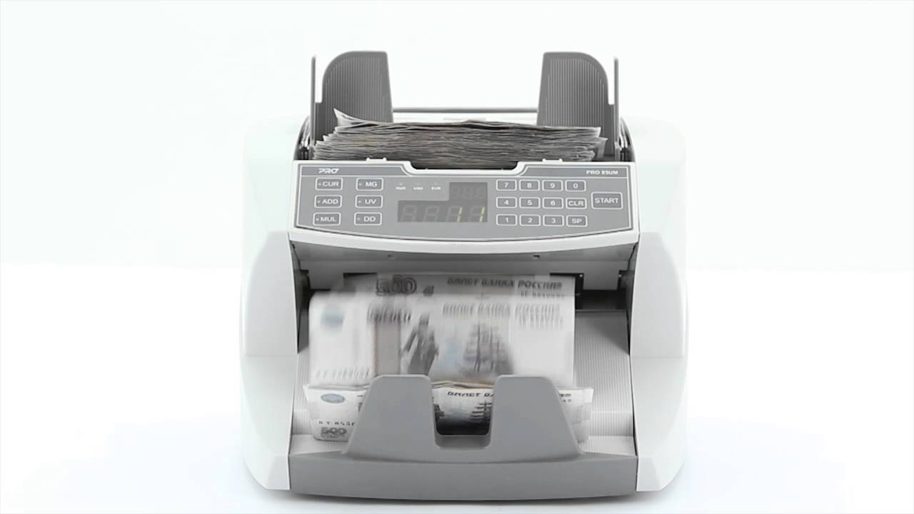 Видеообзор cчетчика банкнот PRO 85 UM