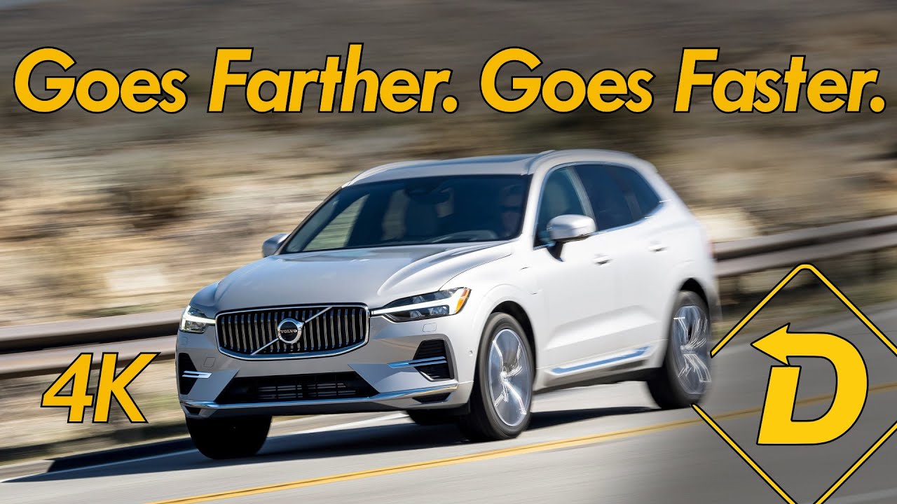 Volvo XC60 T8 Recharge PHEV 2022 года едет дальше (и быстрее).