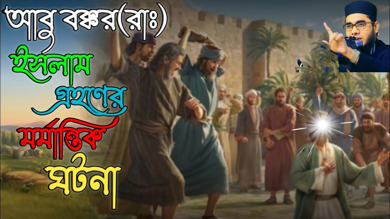 আবু বক্কর (রাঃ) ইসলাম গ্রহণের মর্মান্তিক ঘটনা | Mufti Mawlana Shahidur Rahman Mahmudabadi