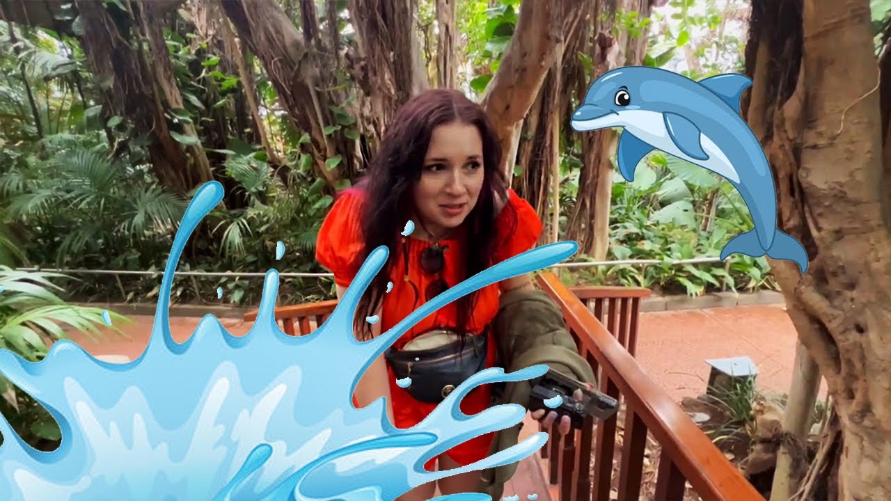 We got SOAKED in Loroparque!