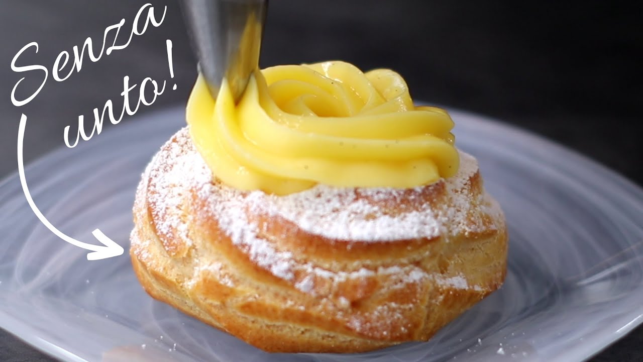 ZEPPOLE DI SAN GIUSEPPE al Forno o Fritte Fatte in Casa come in Pasticceria