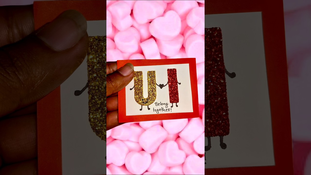 I Made the Cutest Valentine’s Card Ever 💌 (Easy & Aesthetic) 