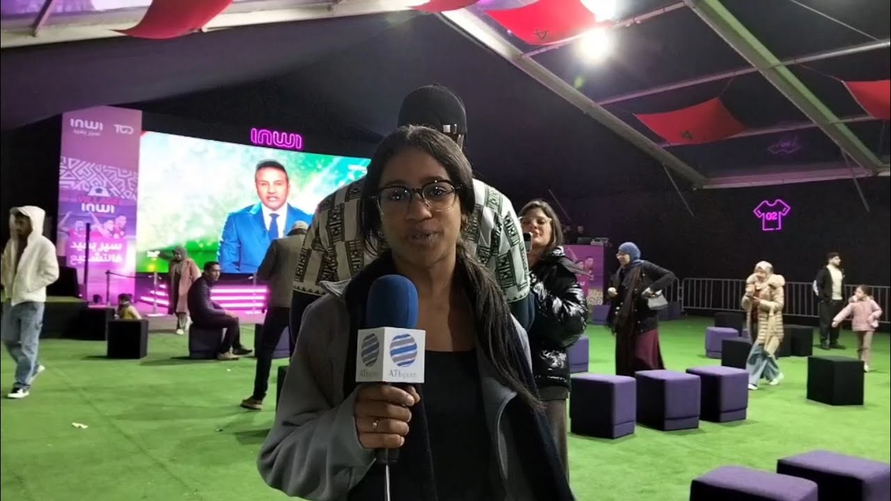 Aujourd'hui je supporte l'équipe Nigérienne et demain j'espère que le Maroc remportera la coupe 