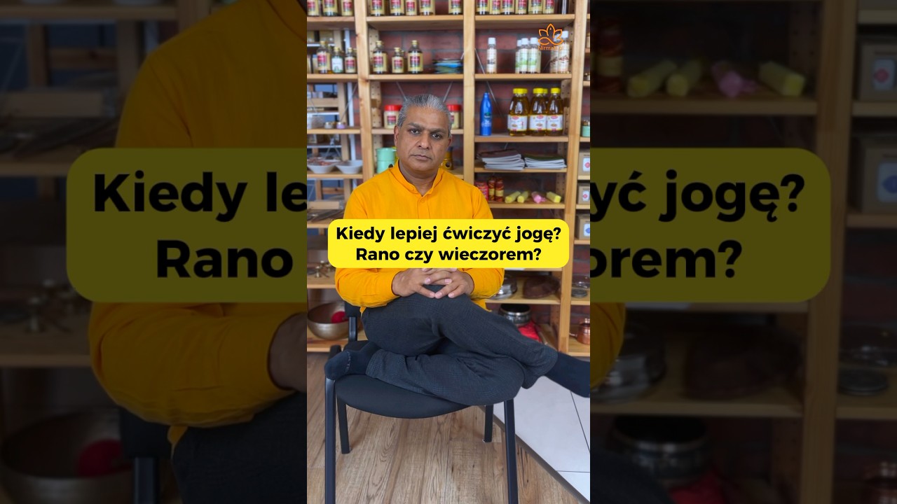 Kiedy lepiej ćwiczyć jogę? #joga #nirmala