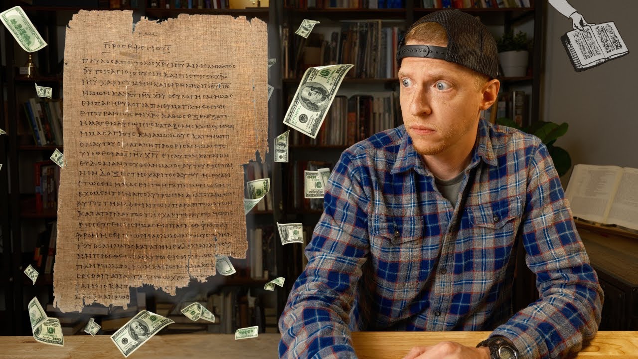 The SHOCKING Cost of a New Testament Letter