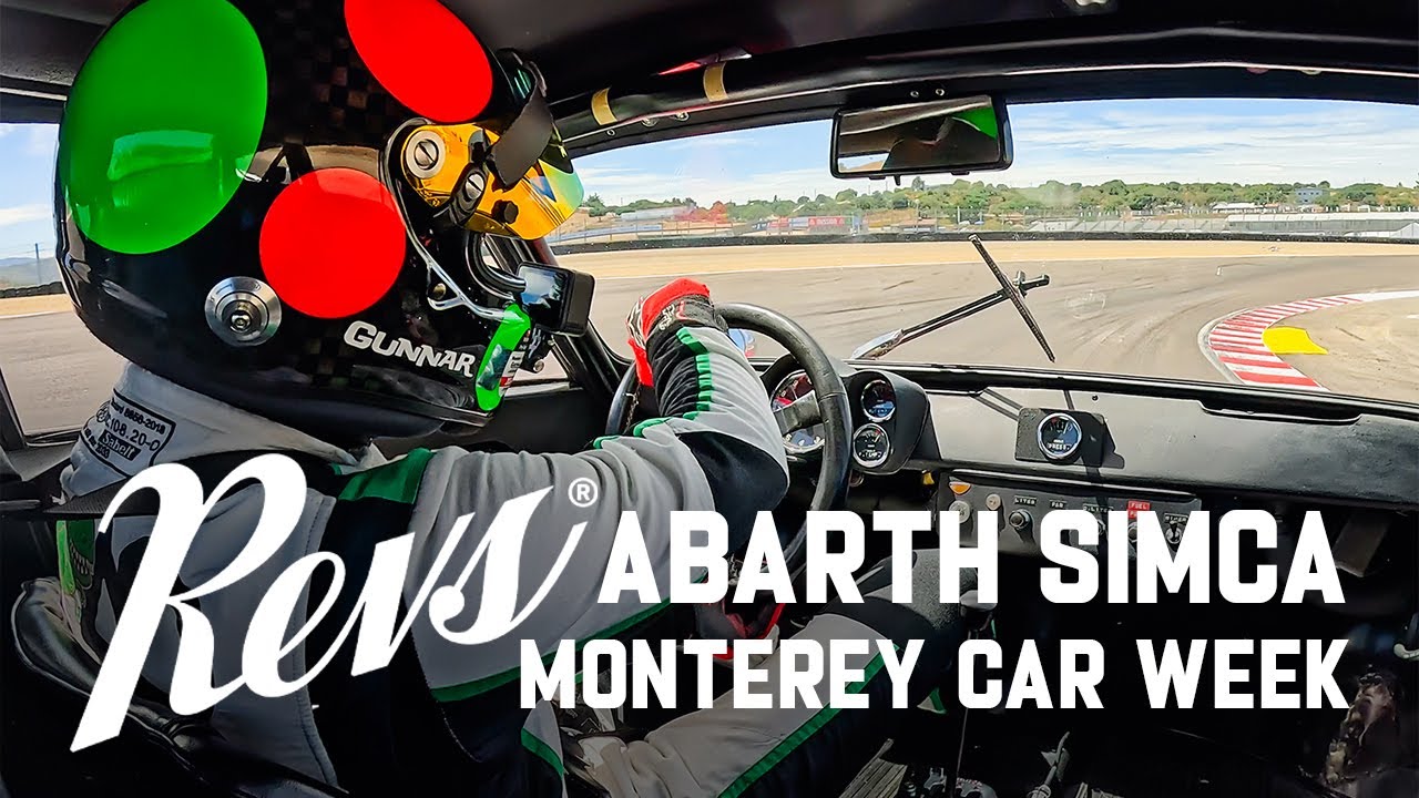 Monterey Motorsports Pre-Reunion 2024 | Abarth Simca Fights Back Through the Field