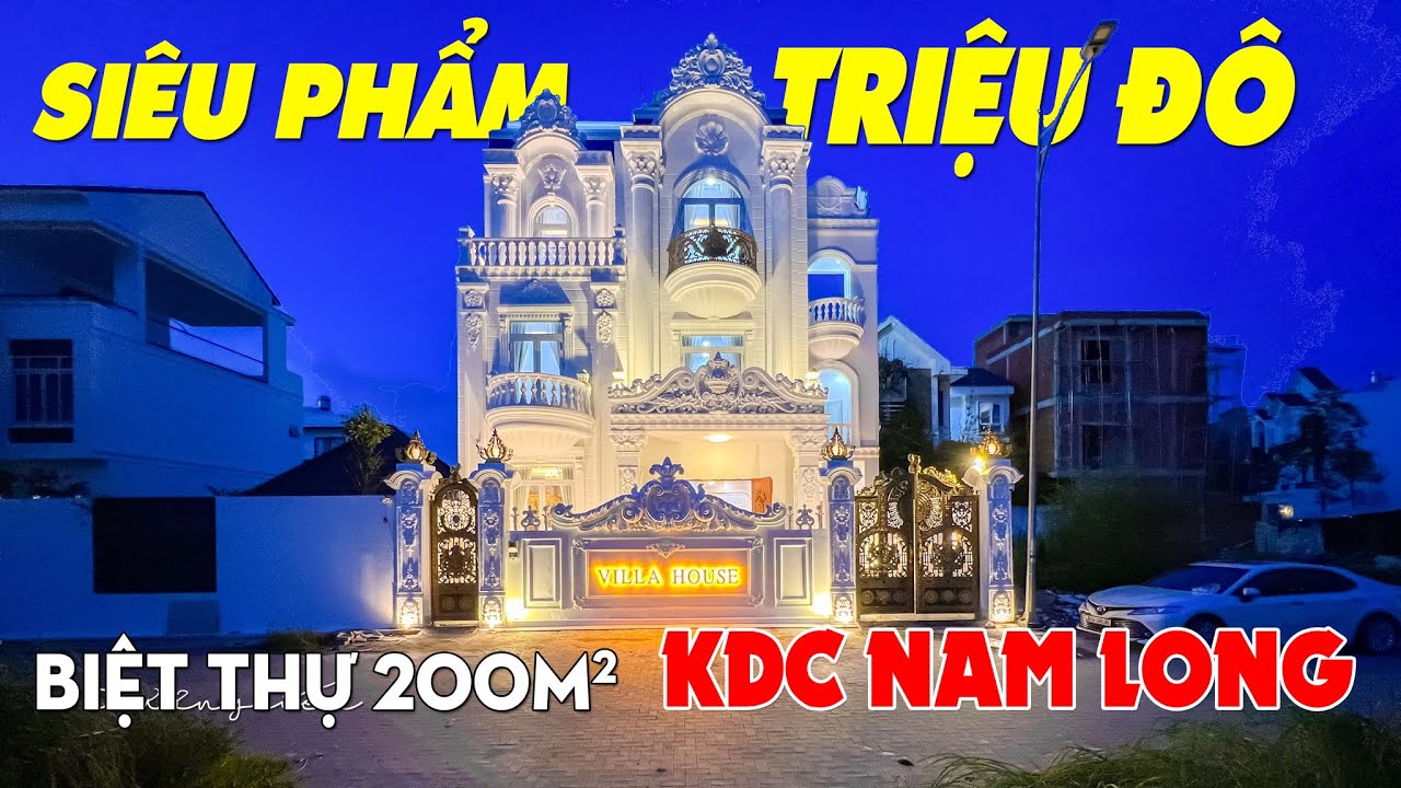 (ĐÃ BÁN) Siêu Phẩm Biệt Thự 200 mét vuông KDC Nam Long 2 | Nhà Bán Cần Thơ