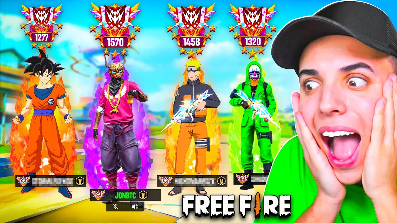 JUGUÉ con ESCUADRAS *GRAN MAESTRO* para VOLVER A FREE FIRE! 😱