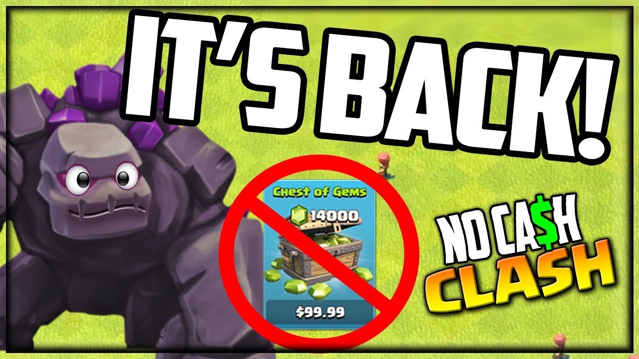 CAN'T BELIEVE This Still Works! Clash of Clans No Cash Clash #58