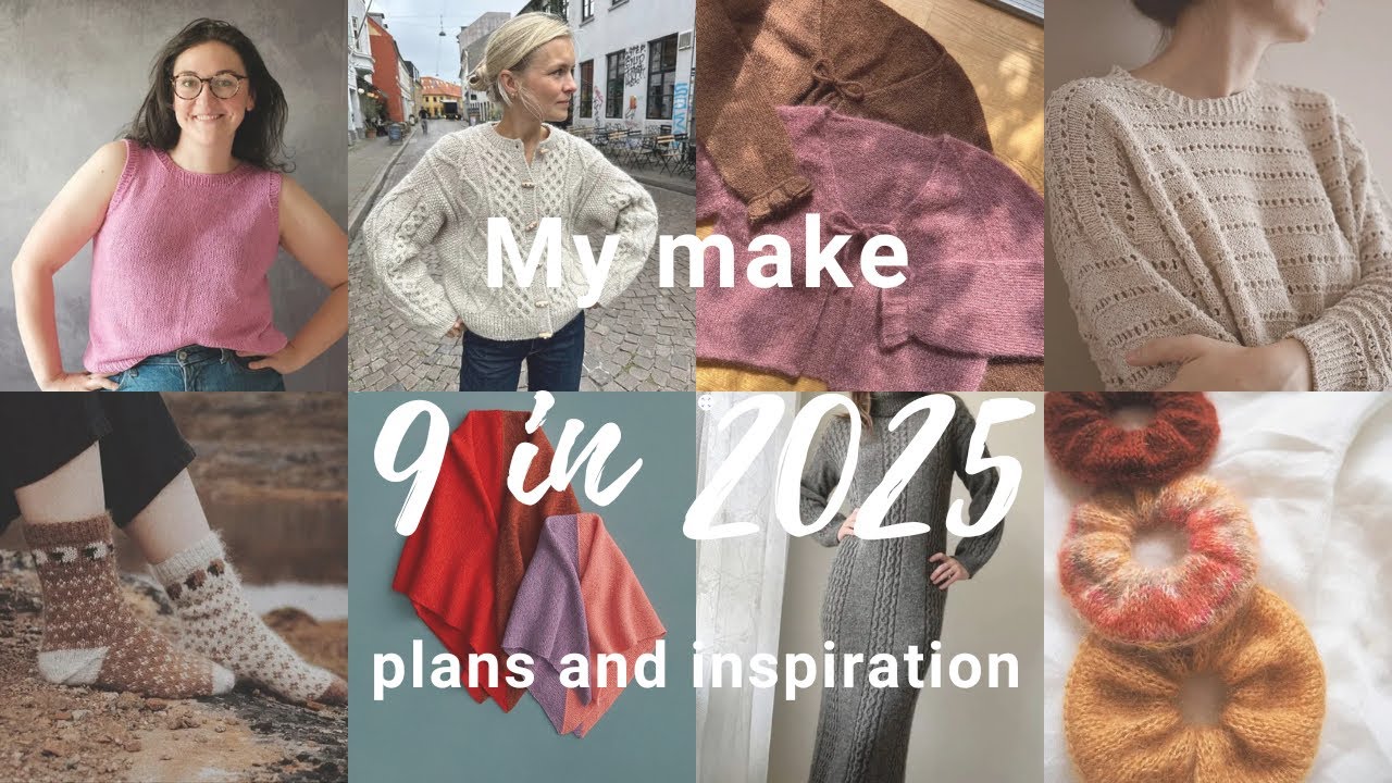 My Make 9 In 2025 | Sweaters, Socks, Accessories And More To Make This Year