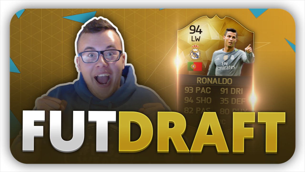 FIFA 16 | FUT DRAFT - RONALDO INFOOORM!