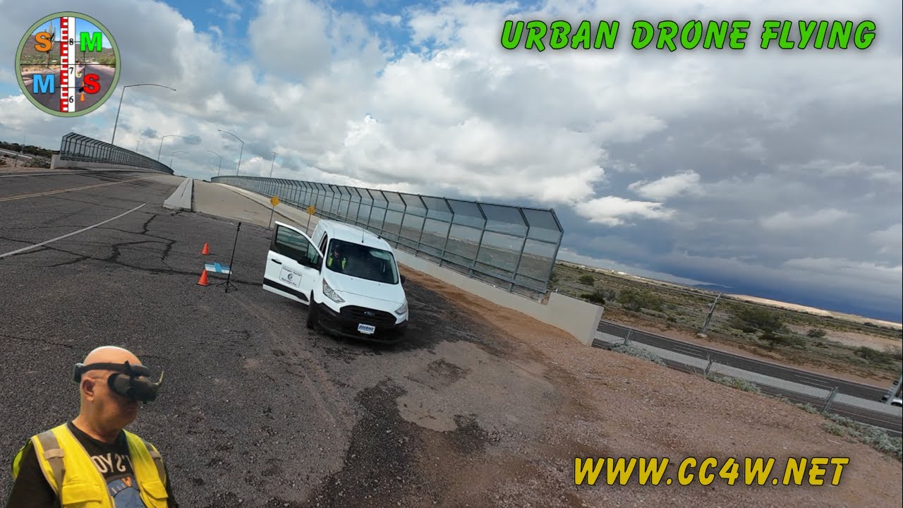 Urban flying in controlled airspace.