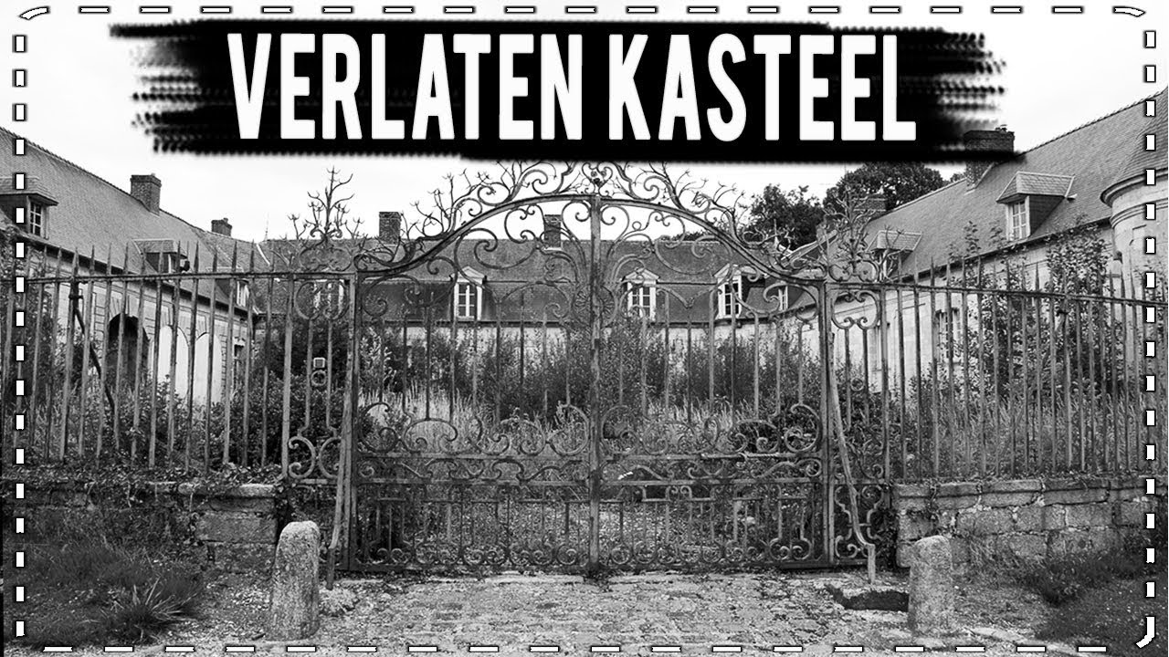 300+ JAAR OUD (HEEL DUUR) SCHILDERIJ GEVONDEN in VERLATEN KASTEEL 