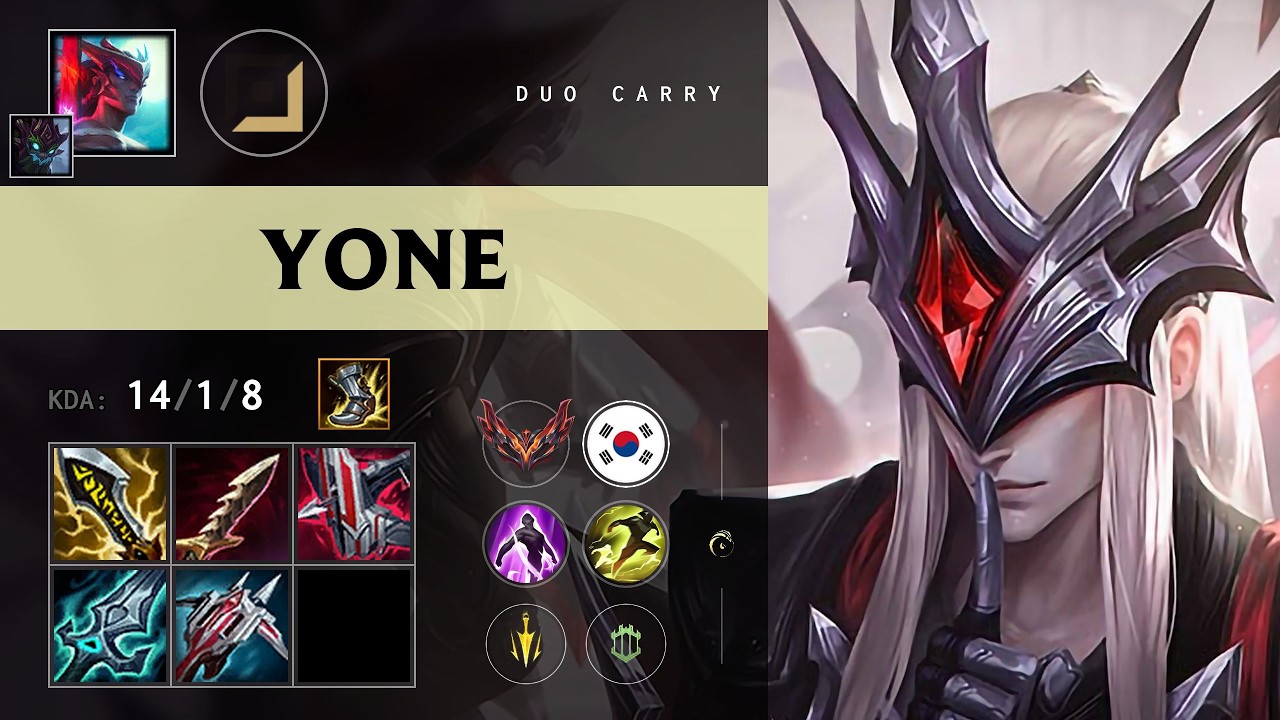 Yone ADC vs Ziggs - KR Grandmaster Patch 26.14