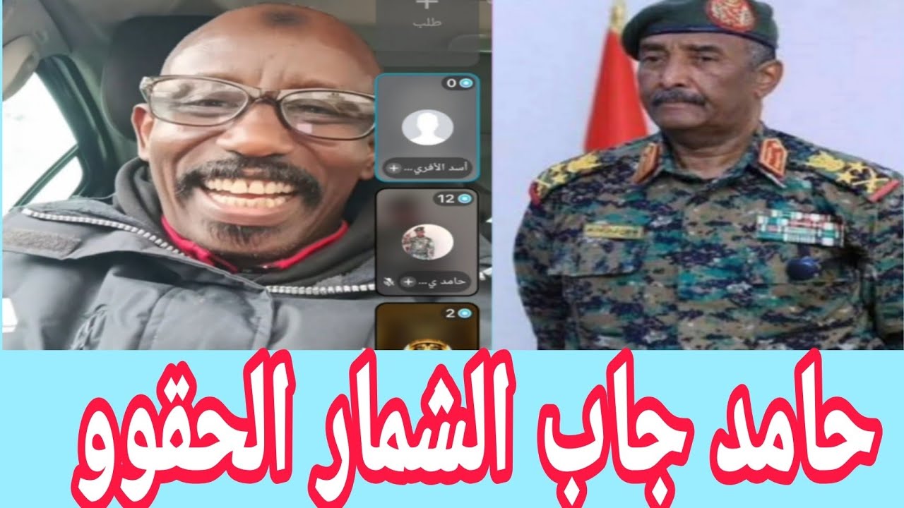 #حامد✌️حوار بل شديد جاب شمار اليوم كتمت في كردفان كاكي اخضر 