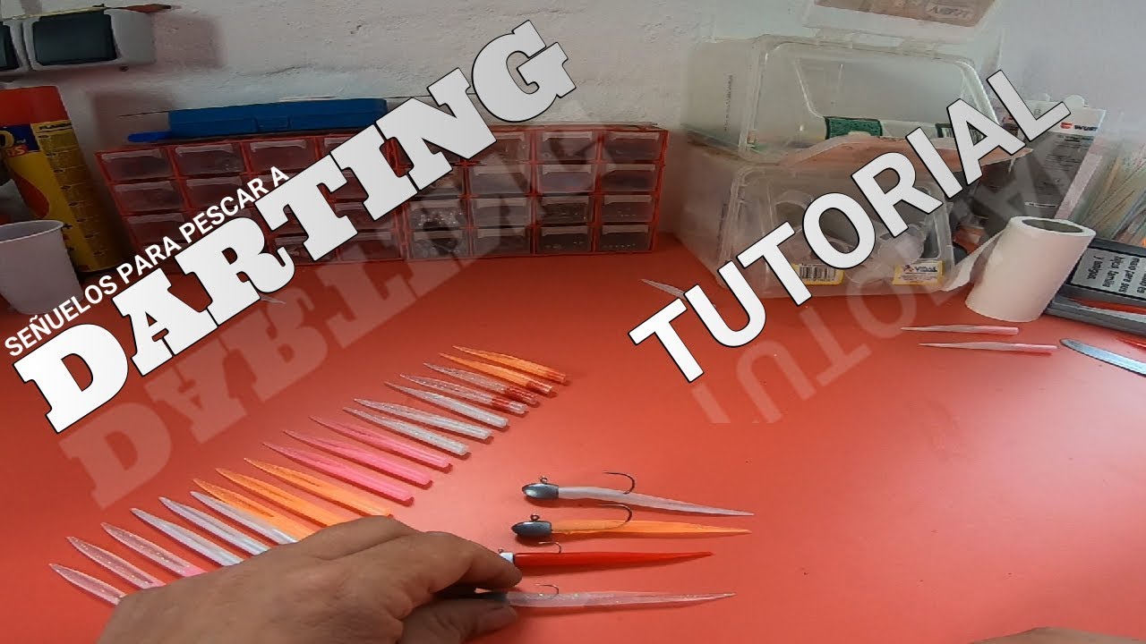 COMO crear tus PROPIOS señuelos PARA pescar a DARTING
