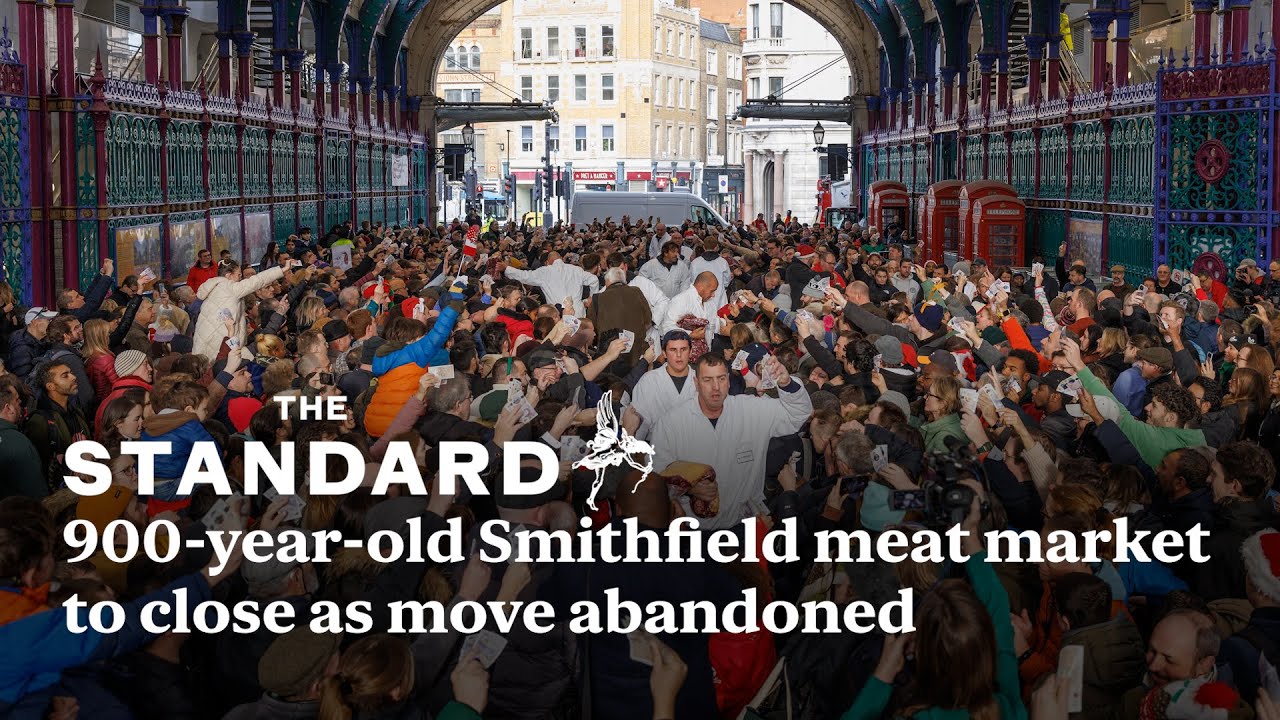 London's 900-year-old Smithfield meat market to close as Dagenham move abandoned