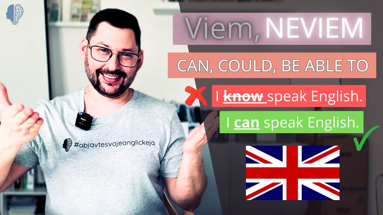 Anglické modálne slovesá pre začiatočníkov | CAN, COULD, BE ABLE TO