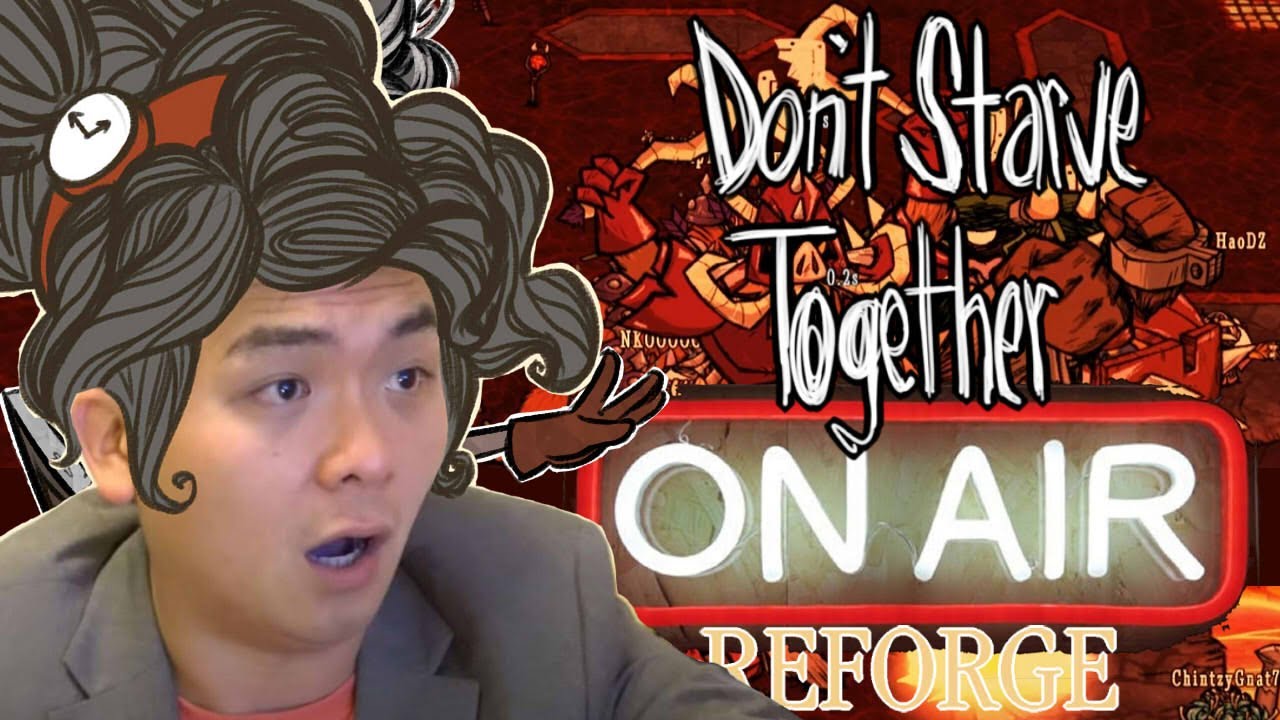 Testing out a PNGTube while Forging | Don't Starve Together