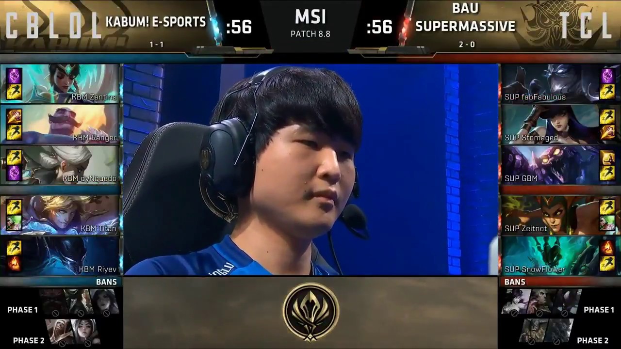 KBM VS SUP Highlights 2018 Highlights MSI Mid Season Invitational