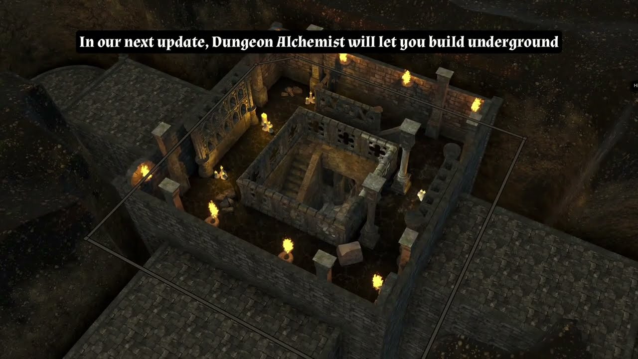 Build Underground #dungeonalchemist #dnd