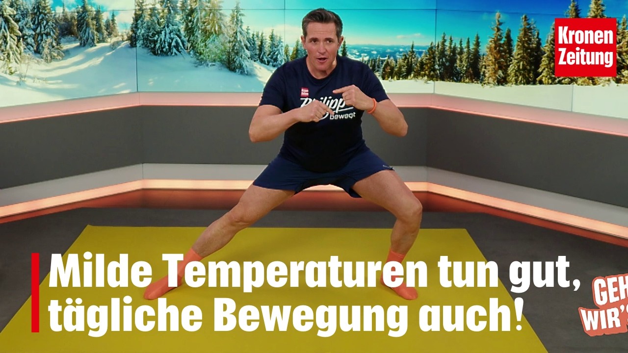 Philipp bewegt am Montag, 2.3.: Der Frühlingsbeginn motiviert