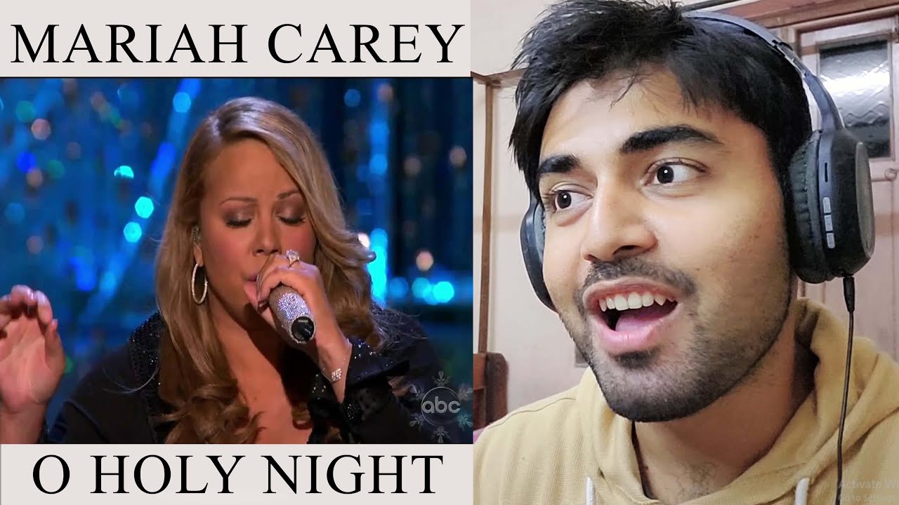 Mariah Carey - O Holy Night ( LIVE ) - REACTION - Flawless !!!