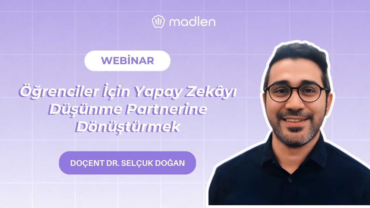 Öğrenciler İçin Yapay Zekâyı Düşünme Partnerine Dönüştürmek