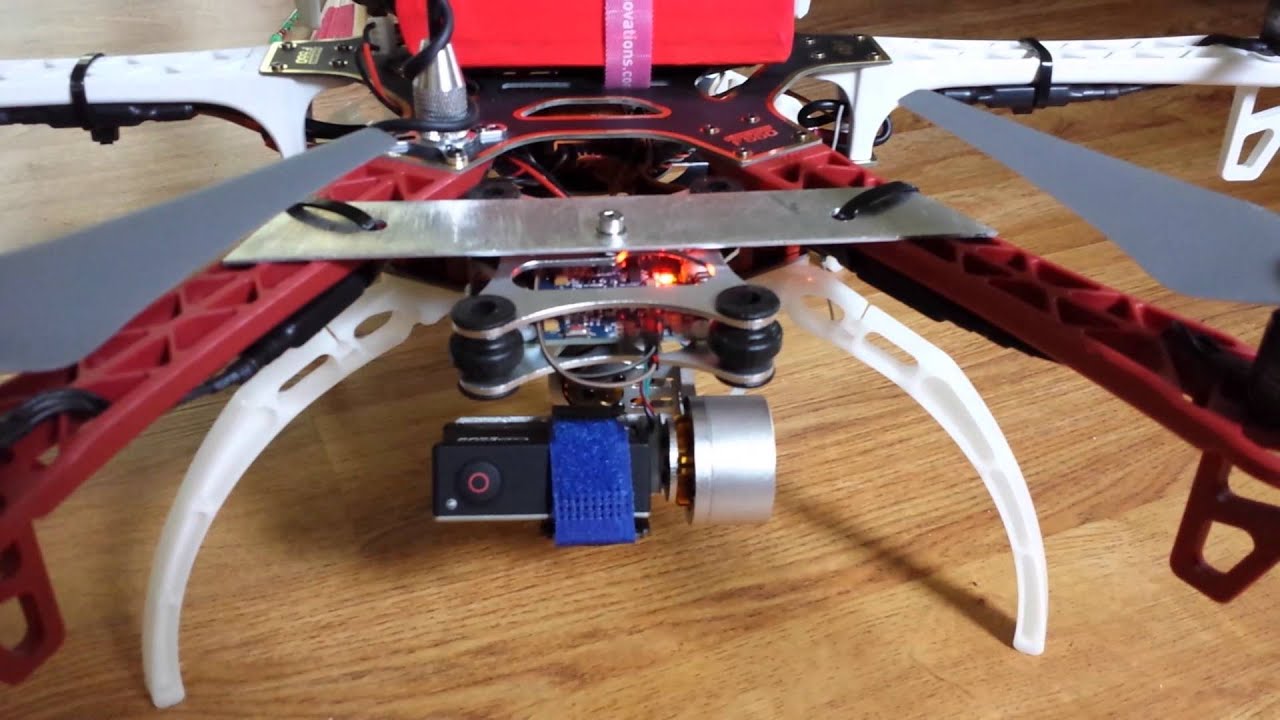 Gimbal Pitch Control on DJI F550