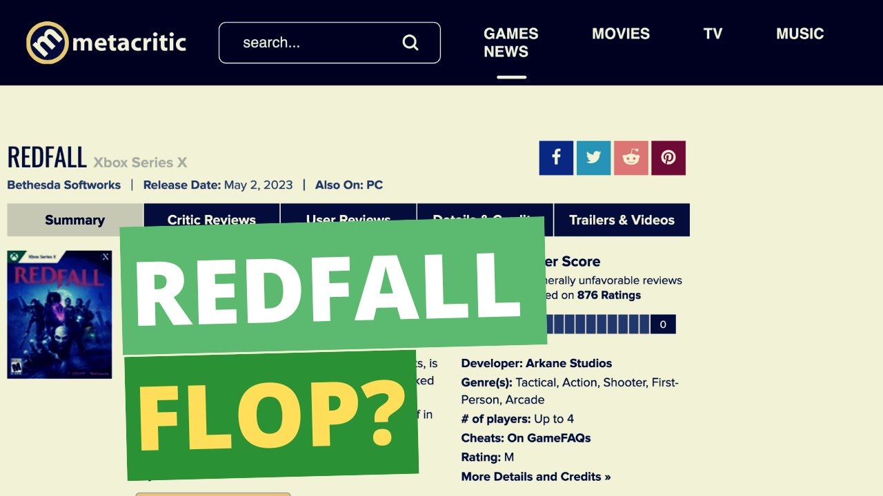 REDFALL è un video gioco venuto MALE? AFK BREAKING NEWS