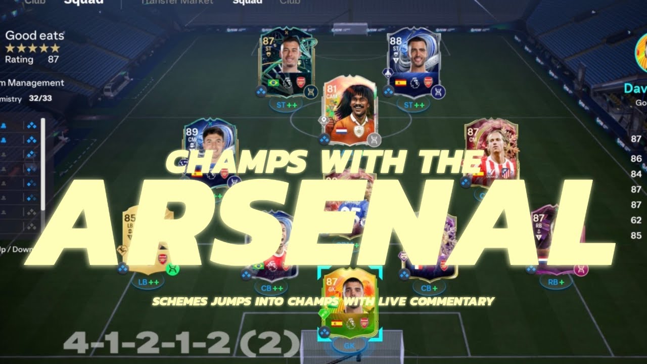 FUT Champs with the Arsenal Squad (WIN STREAK)