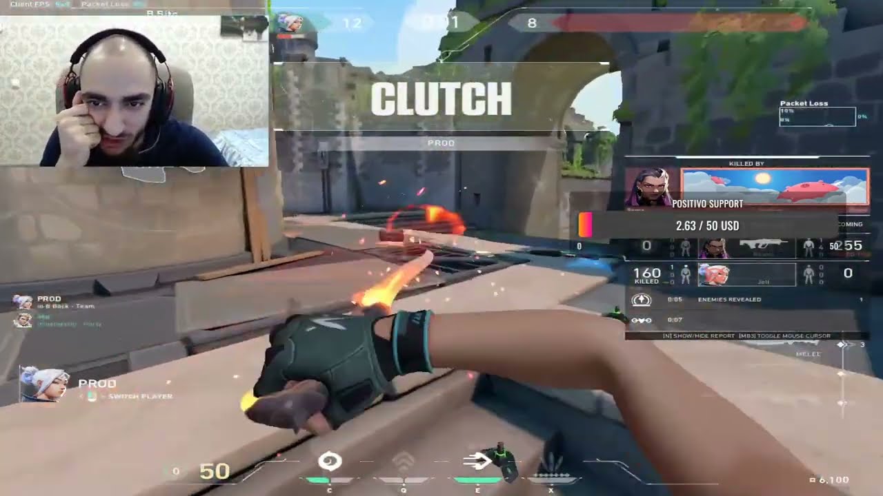 Emilshein reacts to PROD 4k clutch