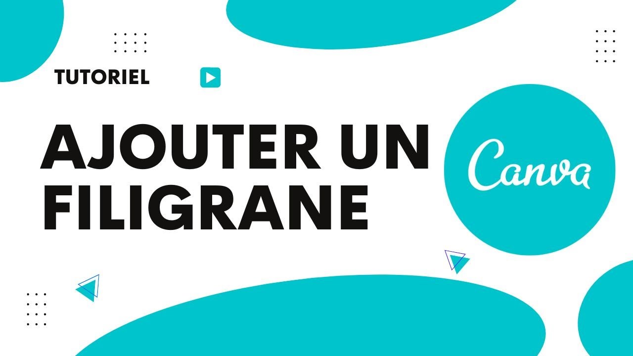 Comment ajouter un filigrane sur Canva