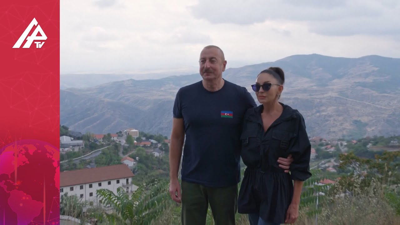Prezident İlham Əliyev və Birinci xanım Mehriban Əliyeva Laçın rayonunda olublar – APA TV