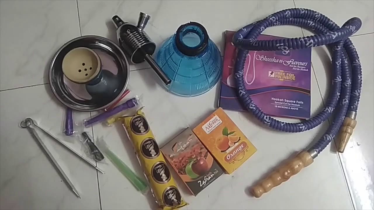 Hookah Unboxing and Setup at home | Paan Flavor | Double Apple | Hookah Review
