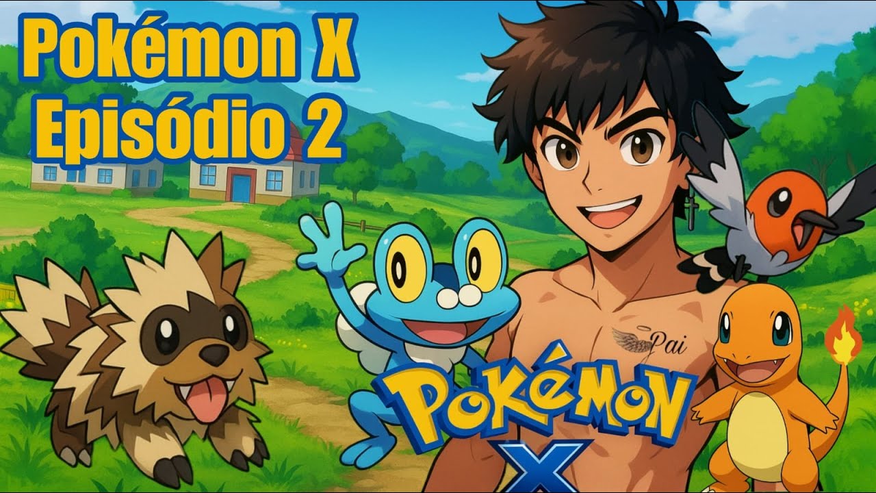 🔴LIVE🔴 POKEMON X EPISODIO 2 - CONSEGUIMOS UM CHARMANDER