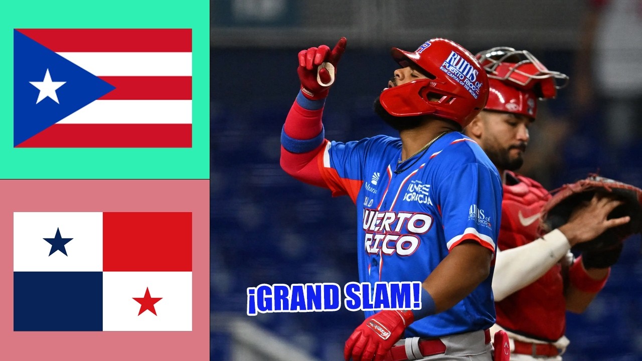 Puerto Rico vs Panama | FULL GAME | Feb 5, 2026 | Caribbean Baseball Series Today