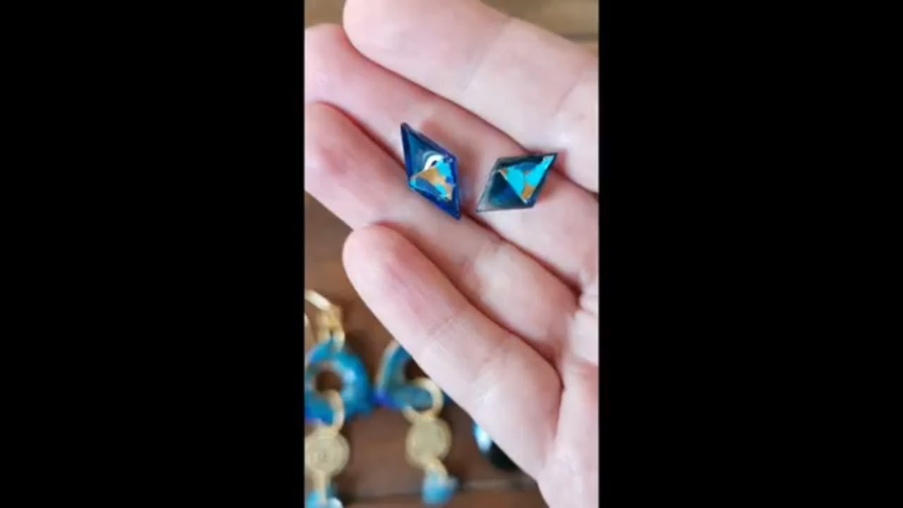How to make INCREDIBLY realistic FAUX GLASS with polymer clay