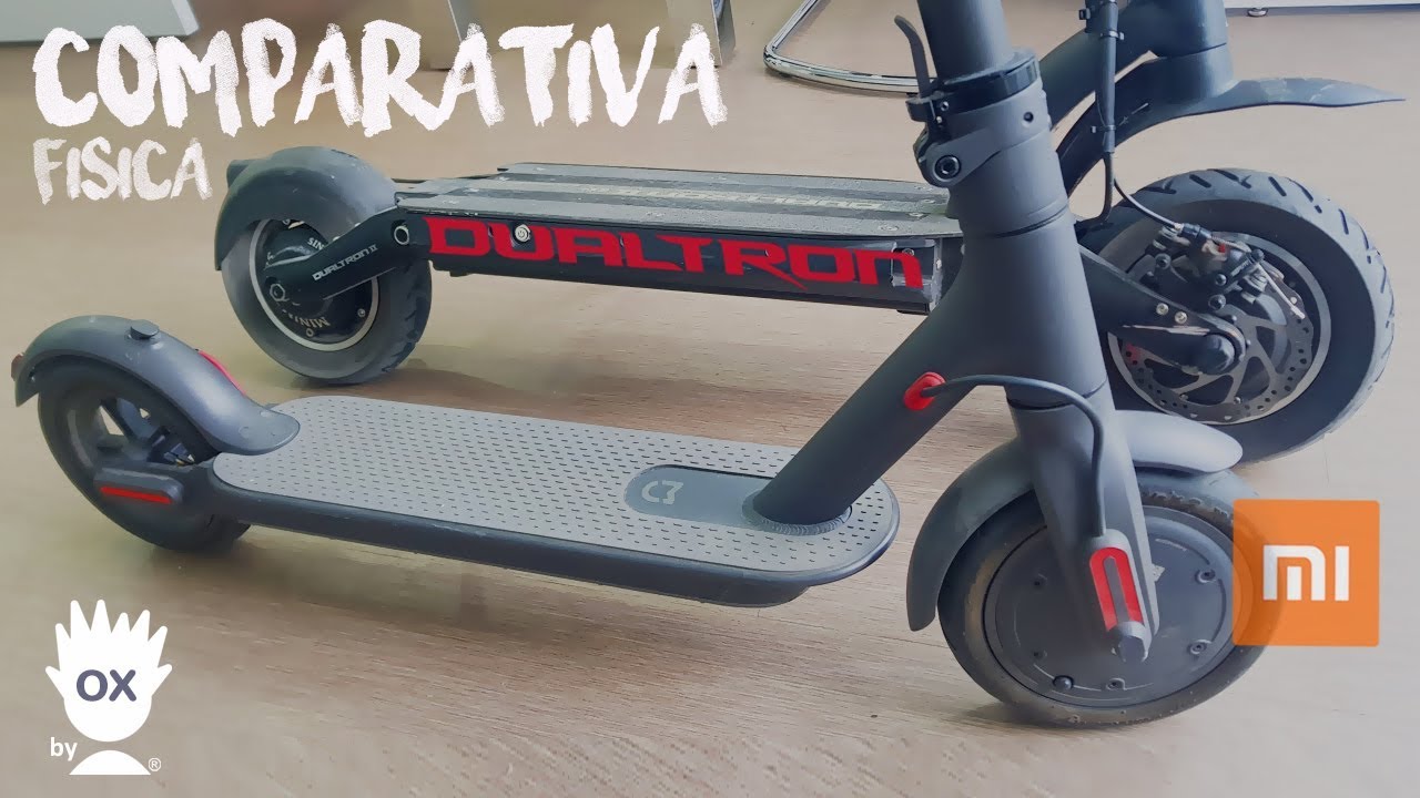 🛴 DUALTRON vs XIAOMI Mijia M365 🛴las dudas dimensionales