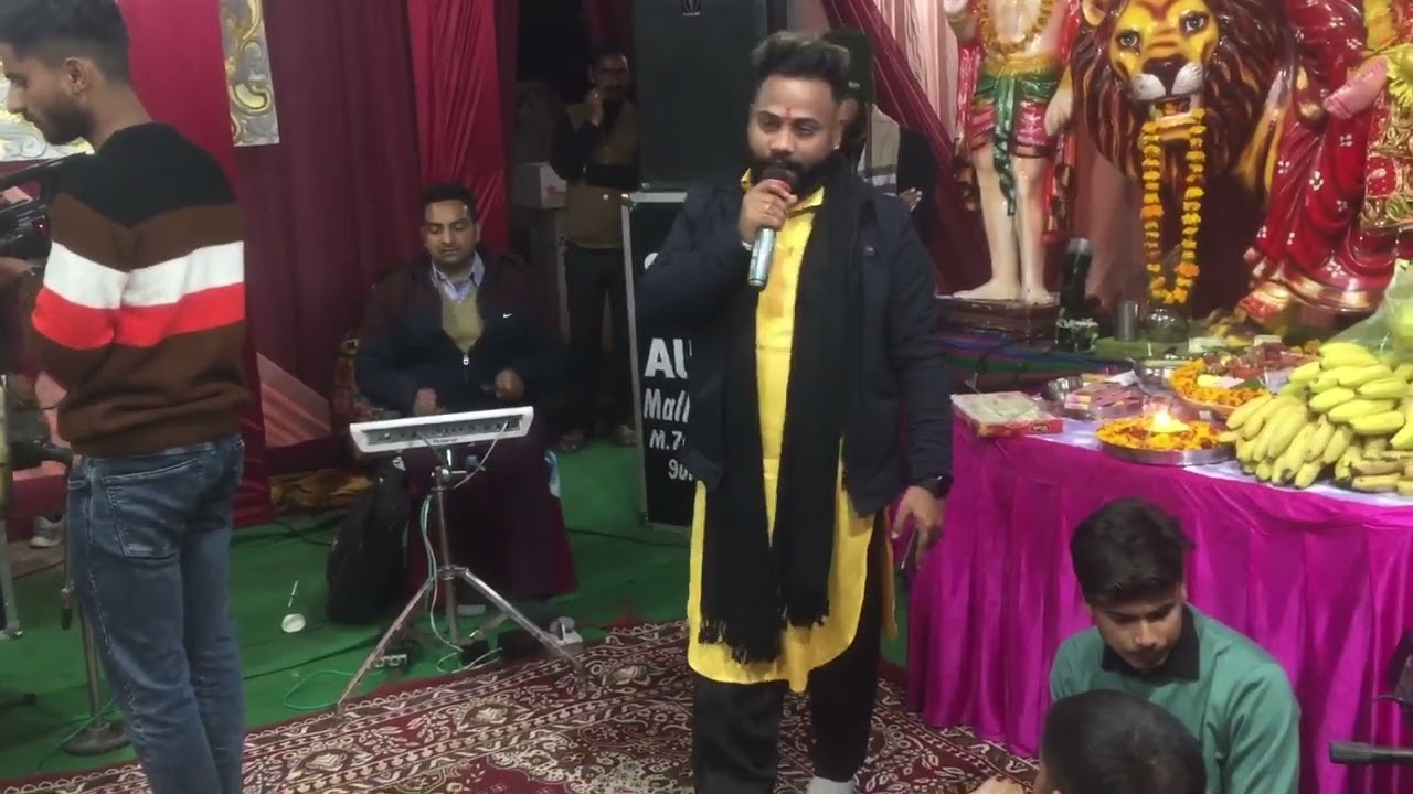Ik Vari mukh vichon Bol Sherawaliye || Live jagran || Master Ashish ||