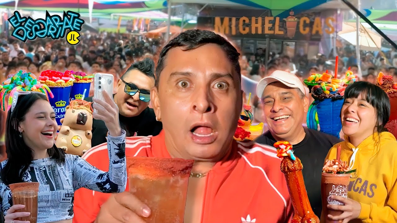 Visité la FERIA DE MICHELADAS más loca de México y así terminé... 🤯🍺