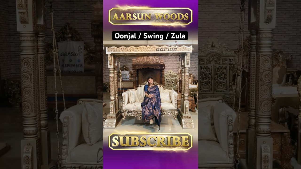 Swing  - Oonjal - Zula - Jhula - Hammock #modernfurniture #swing #oonjal #aarsun