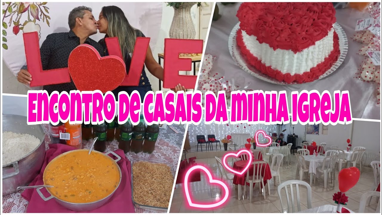 Mostrei um pouco da decoração do encontro de casais da igreja onde meu esposo pastor.🙏🥰