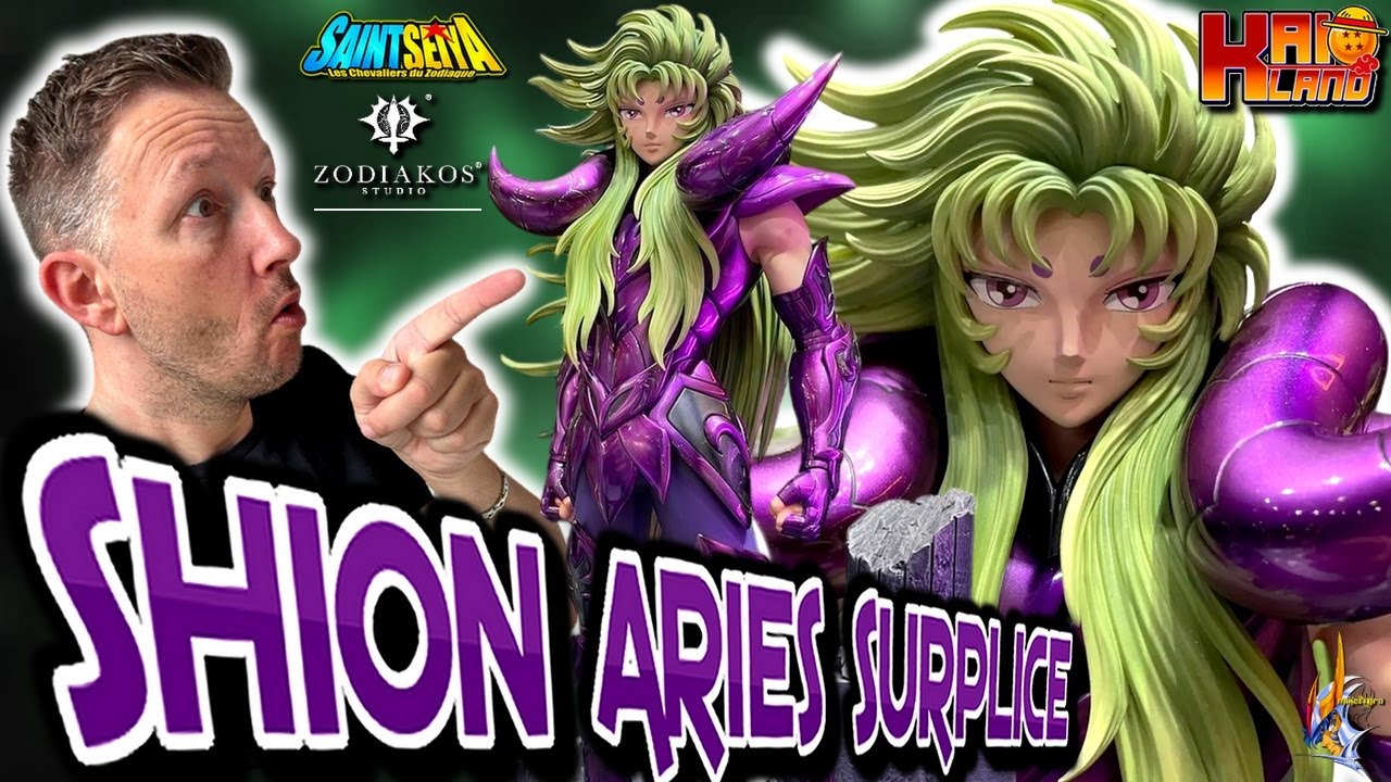 Saint Seiya ♈ ARIES SHION SURPLICE ZODIAKOS 1/6 ♈ PARFAIT VOUS AVEZ DIT PARFAIT ?