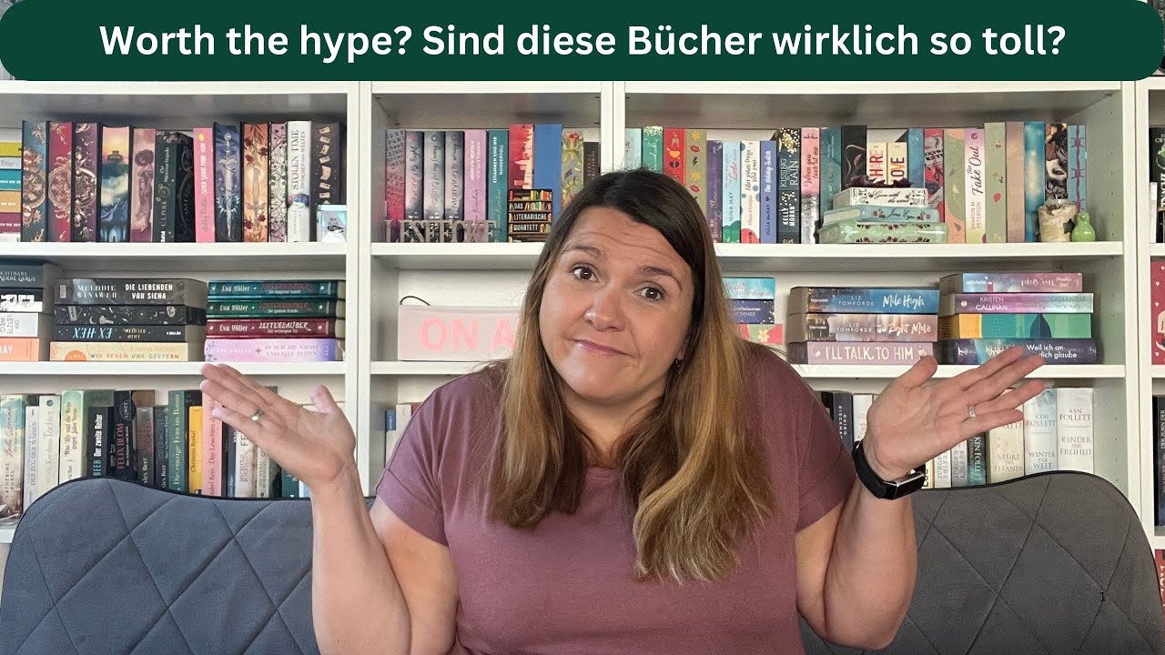 Sind diese B&uuml;cher ihren Hype wert? Sagt ihr es mir! 📚
