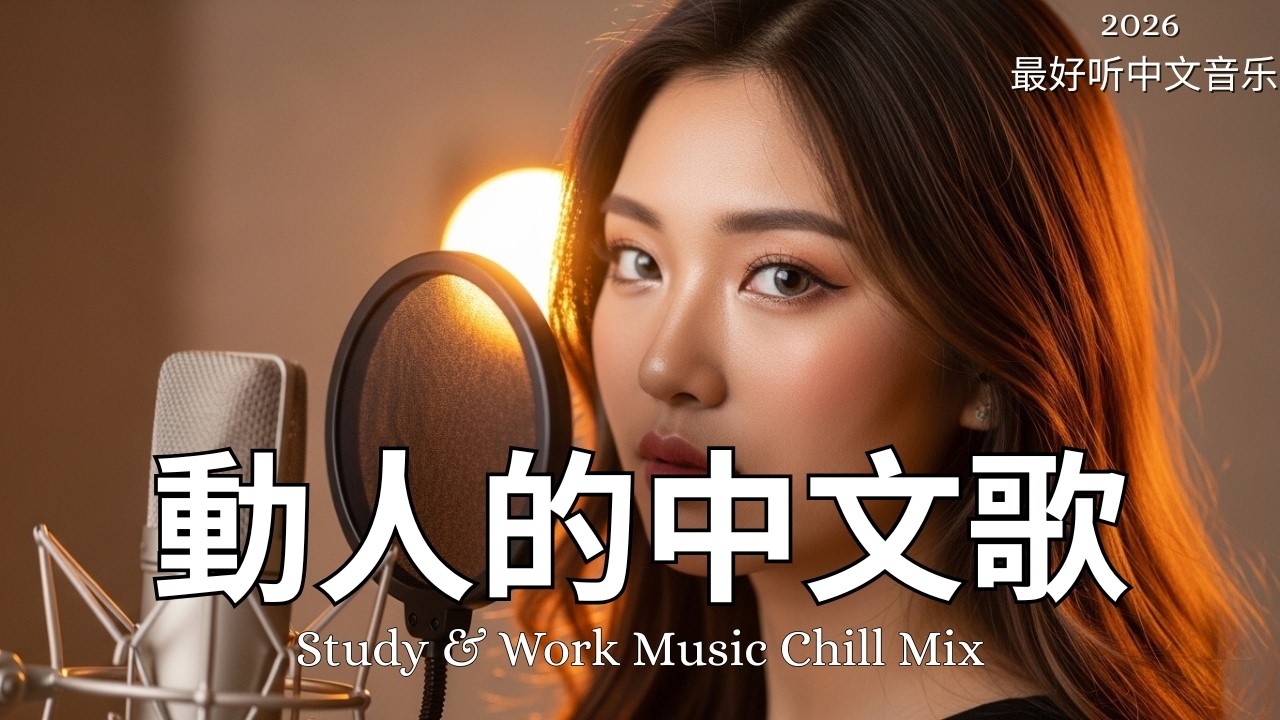 【2026最好聽中文音樂】動人抒情歌單｜讀書、工作與放鬆的絕佳音樂｜温暖寒冬的音乐 Study & Work Music Chill Mix | #BGM #專注讀書 #放鬆工作 #工作音樂 #情歌