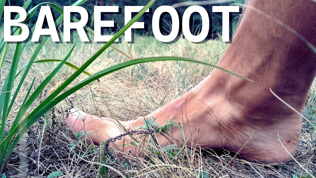 How to walk barefoot in nature in REAL LIFE - Tutorial