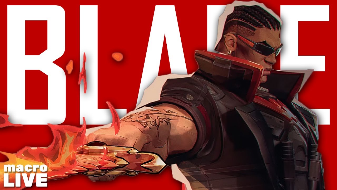 BLADE IS HERE (not the movie, sorry it's never coming)