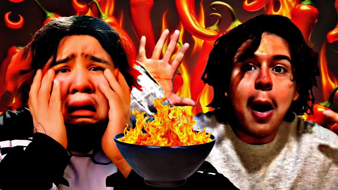 HICIMOS EL RAMEN MAS PICANTE😭🍜🥵