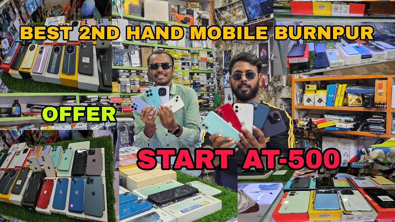 best 2nd hand mobile market in asansol//#khan mobileworld